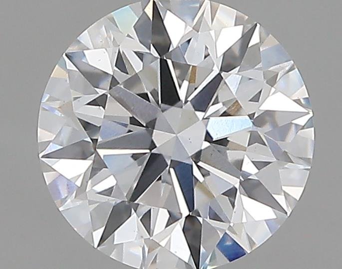 1.28ct D VS2 Rare Carat Ideal Cut Round Lab Grown Diamond