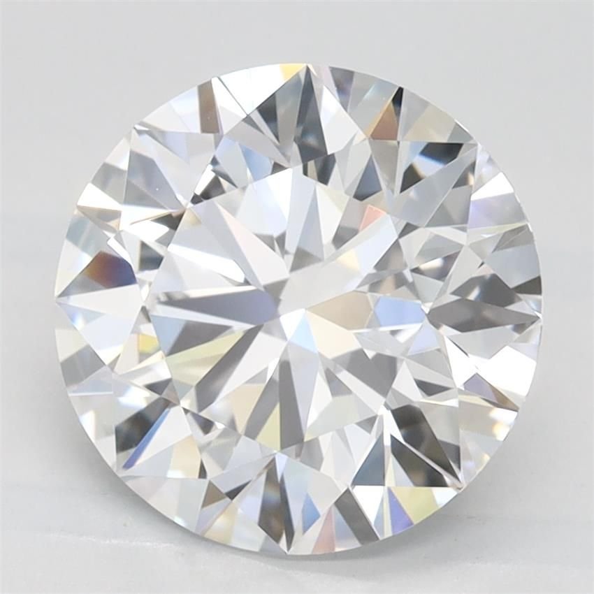 2.52ct D VVS1 Rare Carat Ideal Cut Round Lab Grown Diamond
