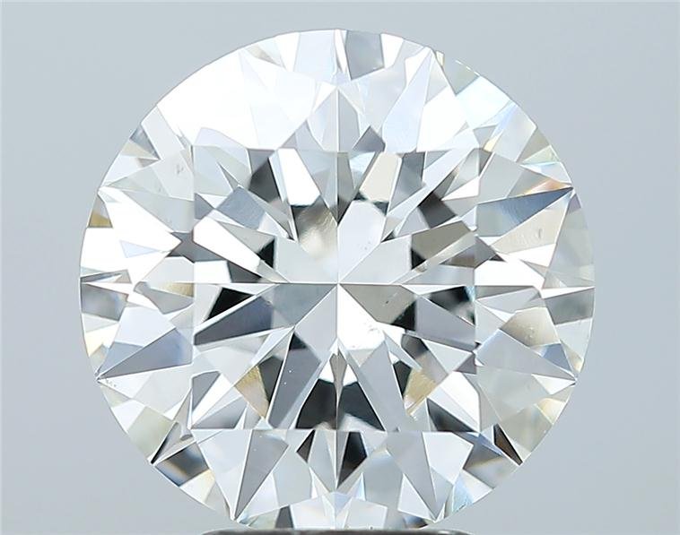 4.02ct I SI1 Excellent Cut Round Diamond