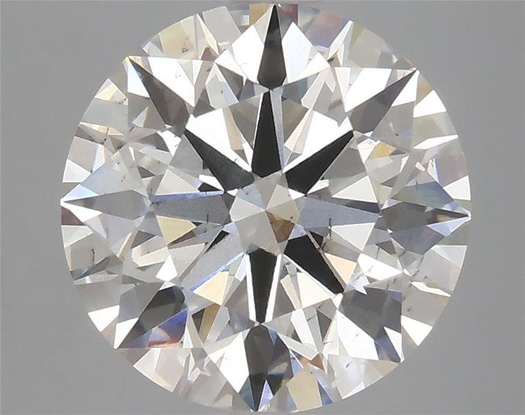 3.91ct H SI1 Rare Carat Ideal Cut Round Lab Grown Diamond