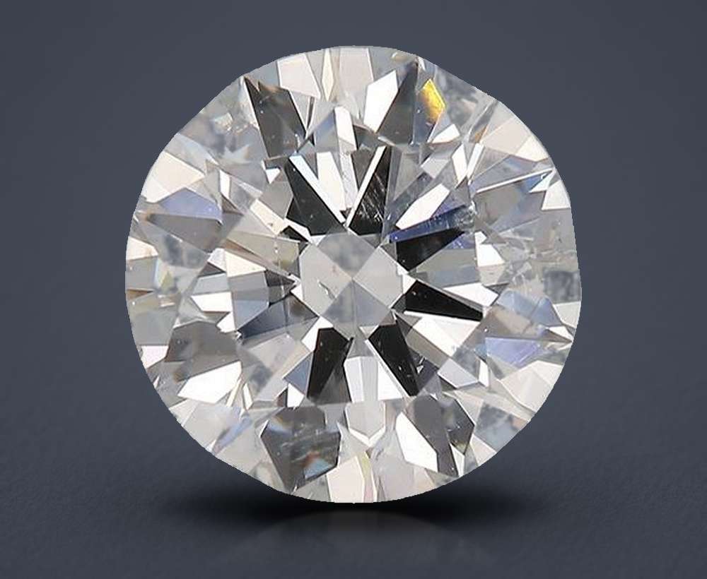 3.70 Carat Round Natural Diamond