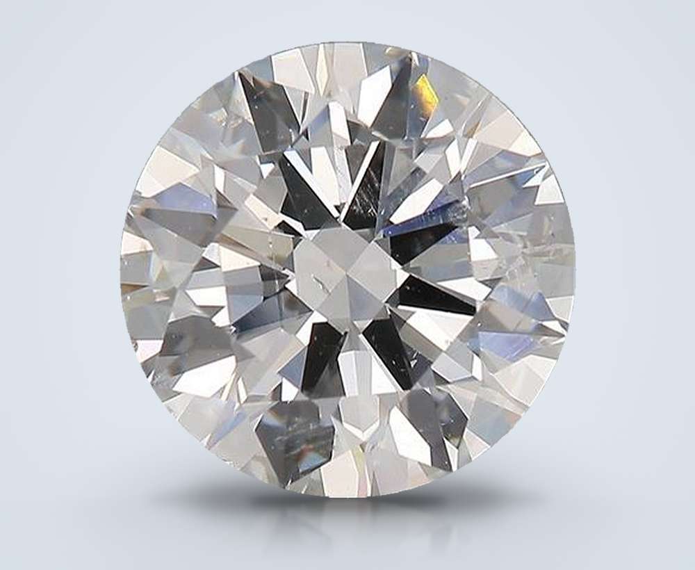 3.70 Carat Round Natural Diamond