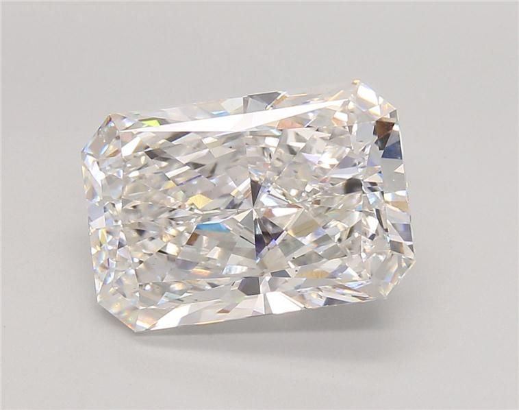 4.77ct F VS2 Rare Carat Ideal Cut Radiant Lab Grown Diamond