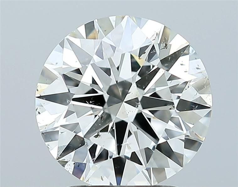 2.20ct K SI2 Rare Carat Ideal Cut Round Diamond