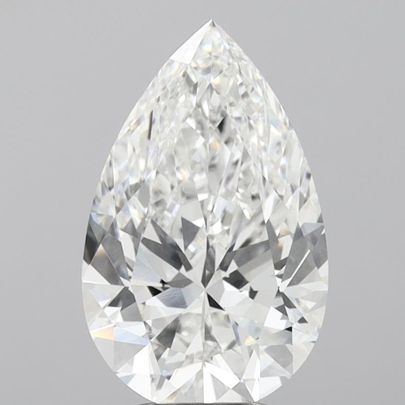 4.67 Carat Pear Lab Diamond