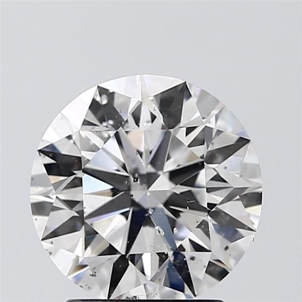 2.00ct E SI2 Rare Carat Ideal Cut Round Diamond