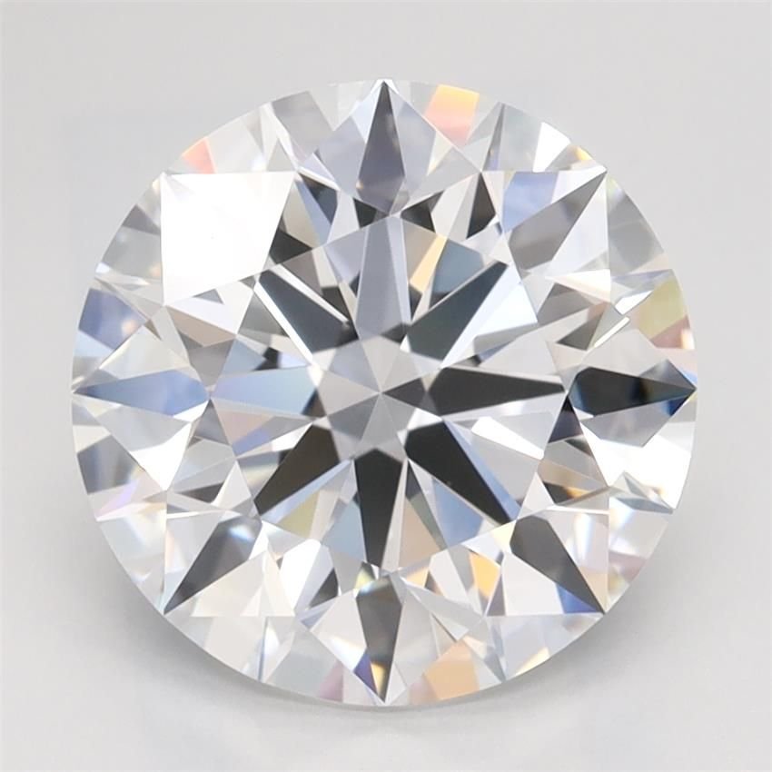 2.77ct D VVS1 Rare Carat Ideal Cut Round Lab Grown Diamond