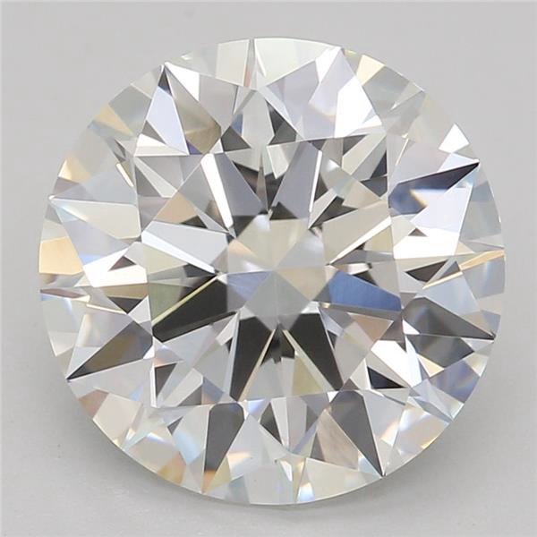 2.54ct F VVS2 Rare Carat Ideal Cut Round Lab Grown Diamond