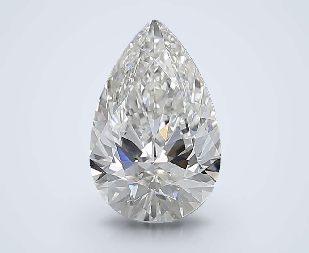 1.70 Carat Pear Natural Diamond