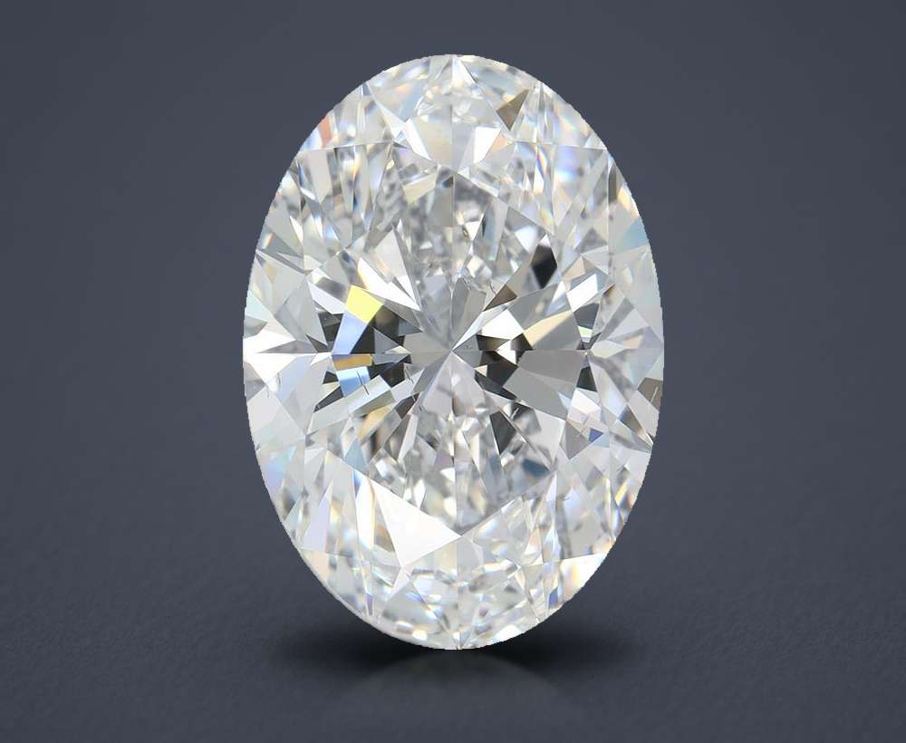 5.01 Carat Oval Lab Diamond