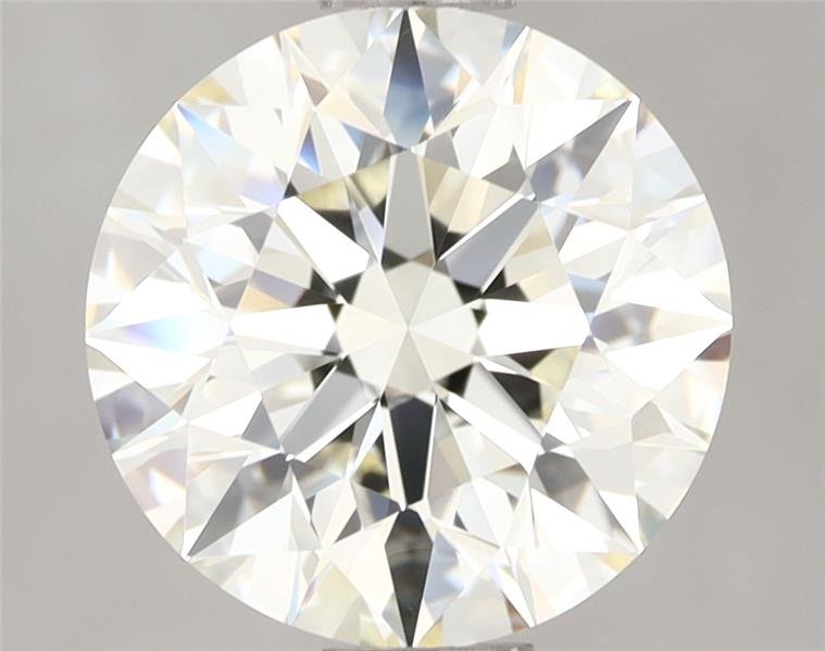 3.28ct K IF Rare Carat Ideal Cut Round Diamond