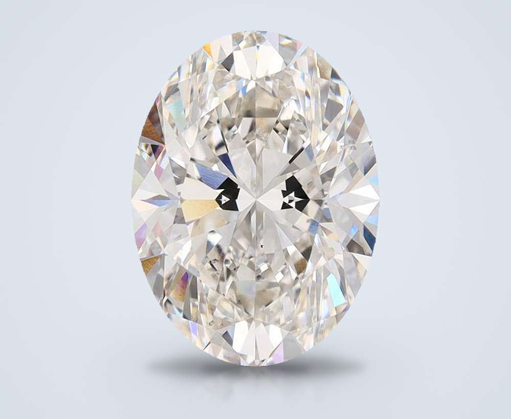 4.04 Carat Oval Lab Diamond