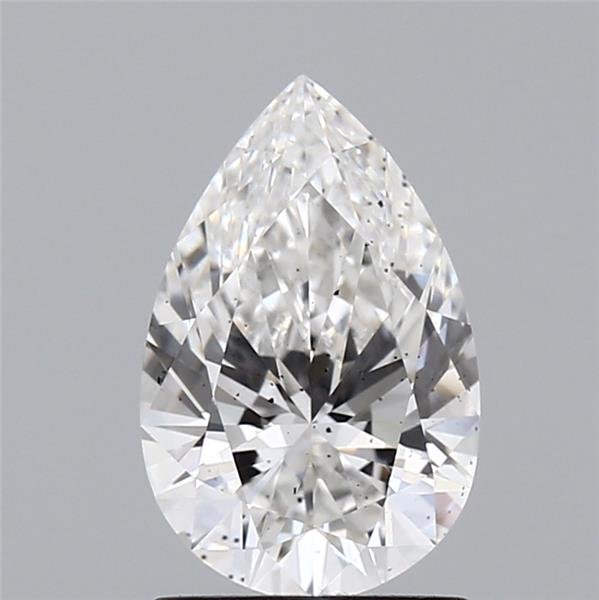 1.45ct F SI2 Rare Carat Ideal Cut Pear Lab Grown Diamond