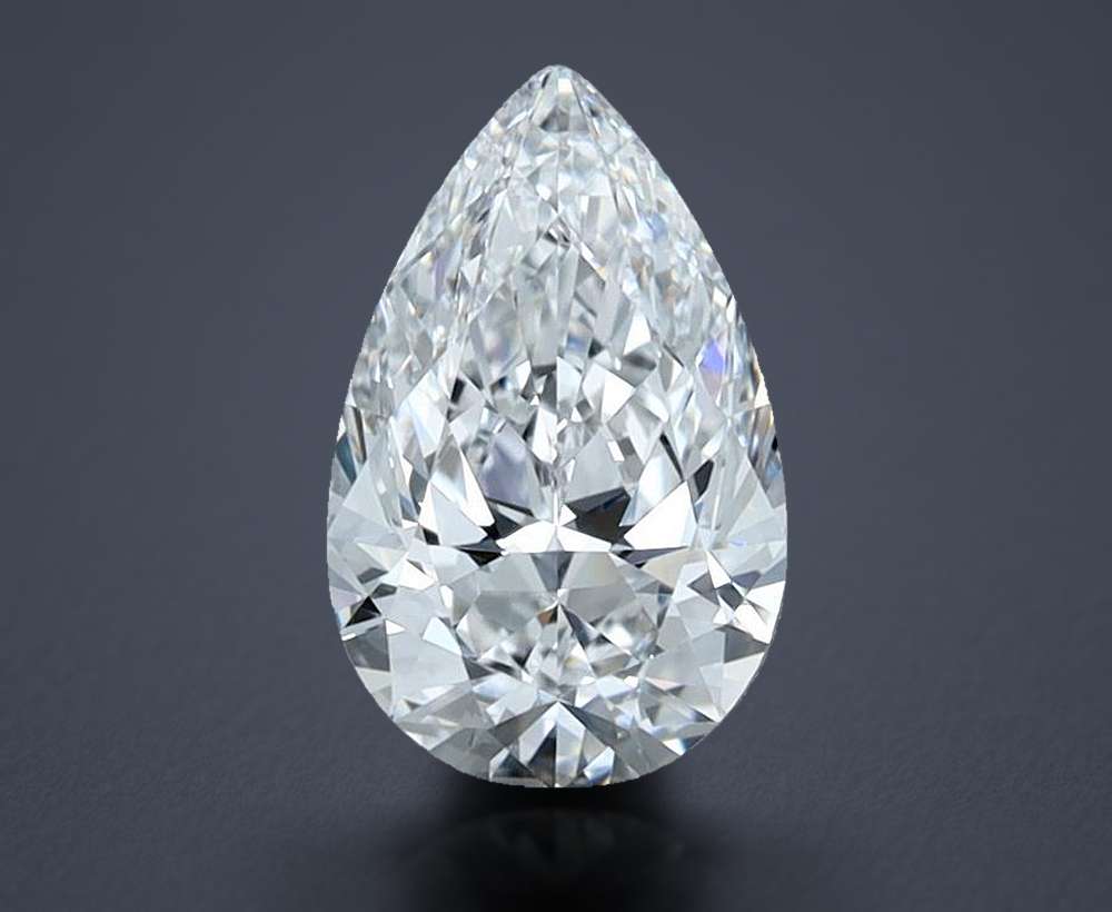 0.80 Carat Pear Natural Diamond