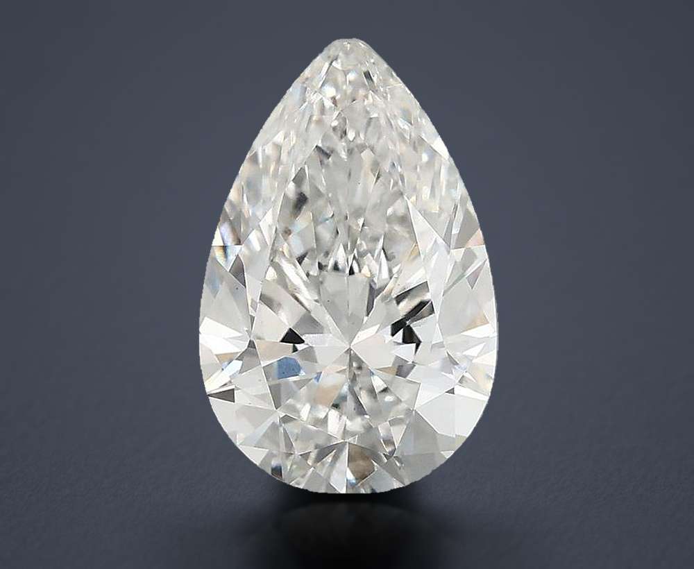 2.76 Carat Pear Lab Diamond
