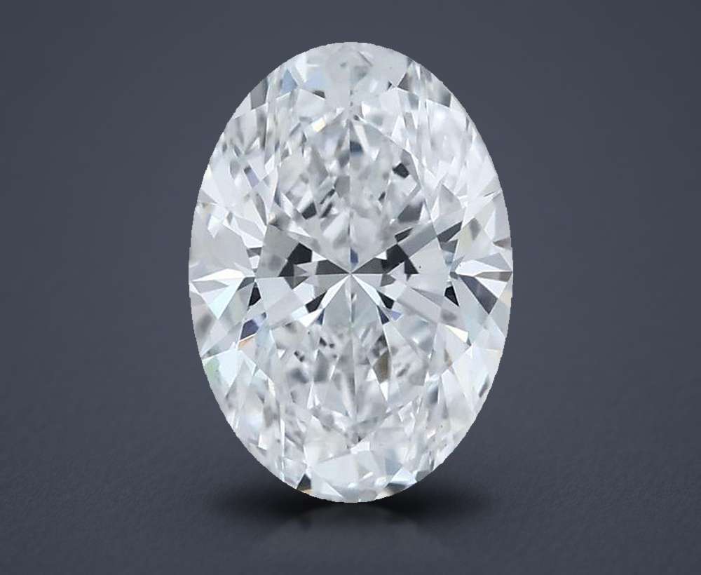 1.41 Carat Oval Lab Diamond