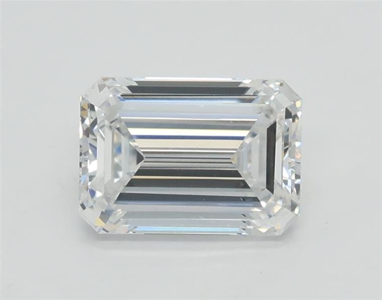 1.00ct D VS2 Excellent Cut Emerald Lab Grown Diamond