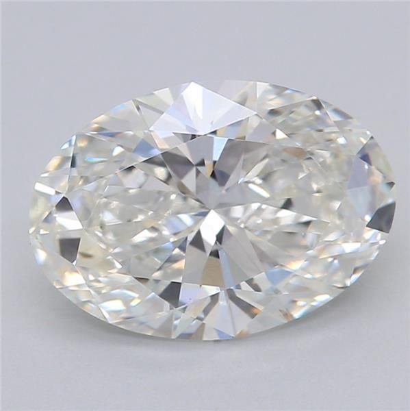 1.28ct F VVS2 Rare Carat Ideal Cut Oval Lab Grown Diamond