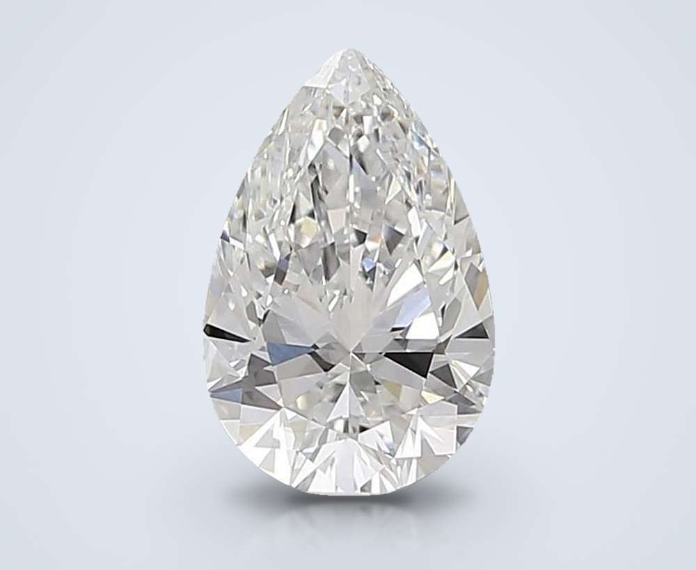 1.50 Carat Pear Lab Diamond