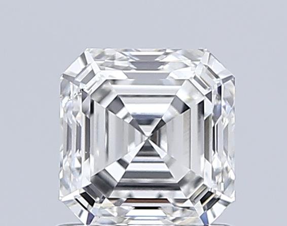 1.04ct F VS2 Very Good Cut Asscher Lab Grown Diamond