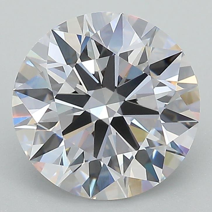 2.82ct D VVS2 Rare Carat Ideal Cut Round Lab Grown Diamond