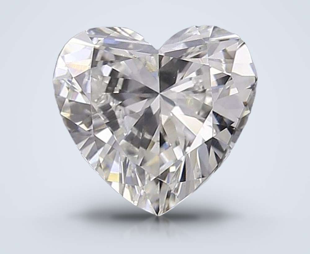 0.50 Carat Heart Lab Diamond