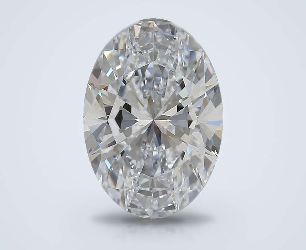3.83 Carat Oval Lab Diamond