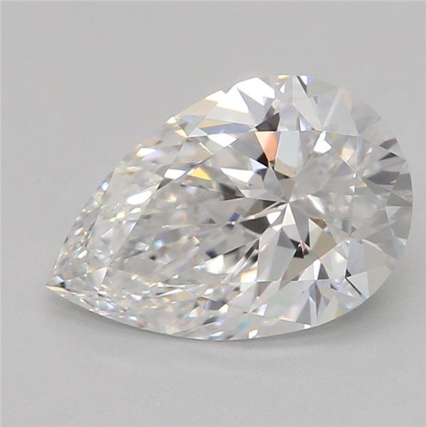 1.09ct E VS1 Rare Carat Ideal Cut Pear Lab Grown Diamond