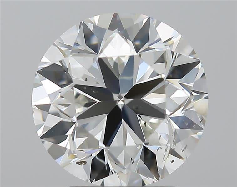 3.01ct I SI2 Very Good Cut Round Diamond