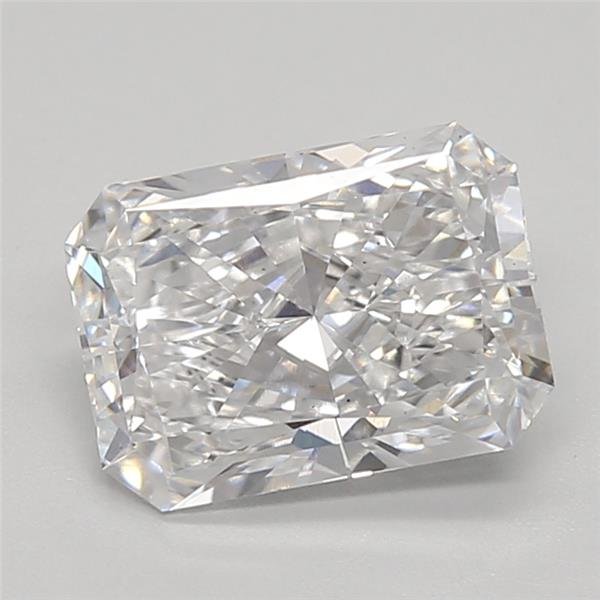 1.50ct D VS1 Rare Carat Ideal Cut Radiant Lab Grown Diamond