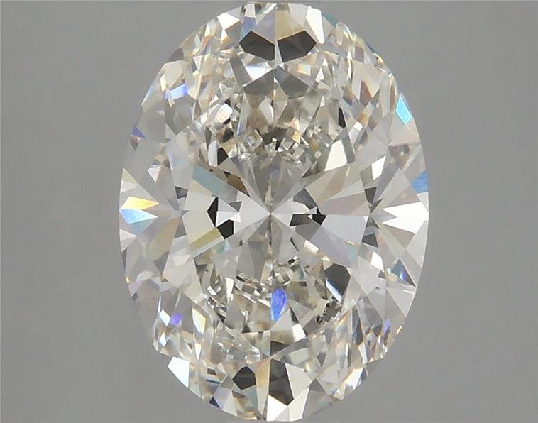 2.77ct H VS1 Rare Carat Ideal Cut Oval Lab Grown Diamond