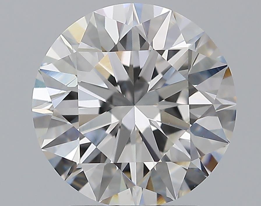 2.13ct F VS1 Rare Carat Ideal Cut Round Diamond