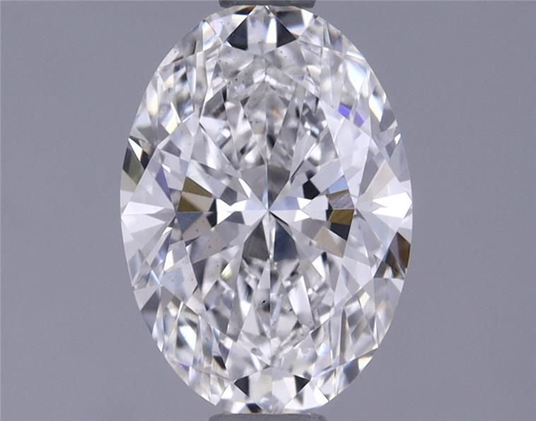 1.18ct F VS2 Rare Carat Ideal Cut Oval Lab Grown Diamond