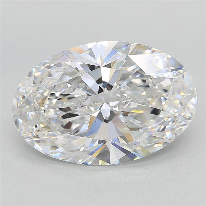 10.07ct E VS2 Rare Carat Ideal Cut Oval Lab Grown Diamond