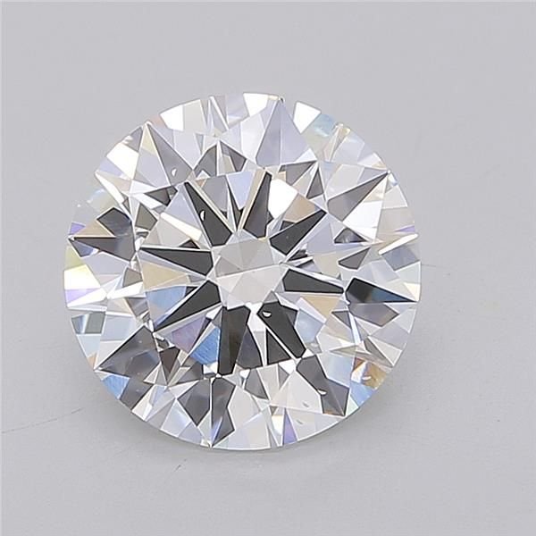 2.76ct E VS2 Rare Carat Ideal Cut Round Lab Grown Diamond