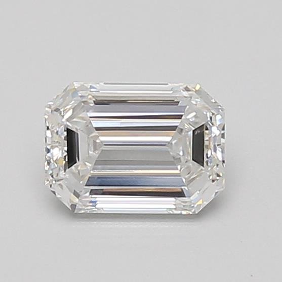 0.76ct D VVS2 Very Good Cut Emerald Lab Grown Diamond