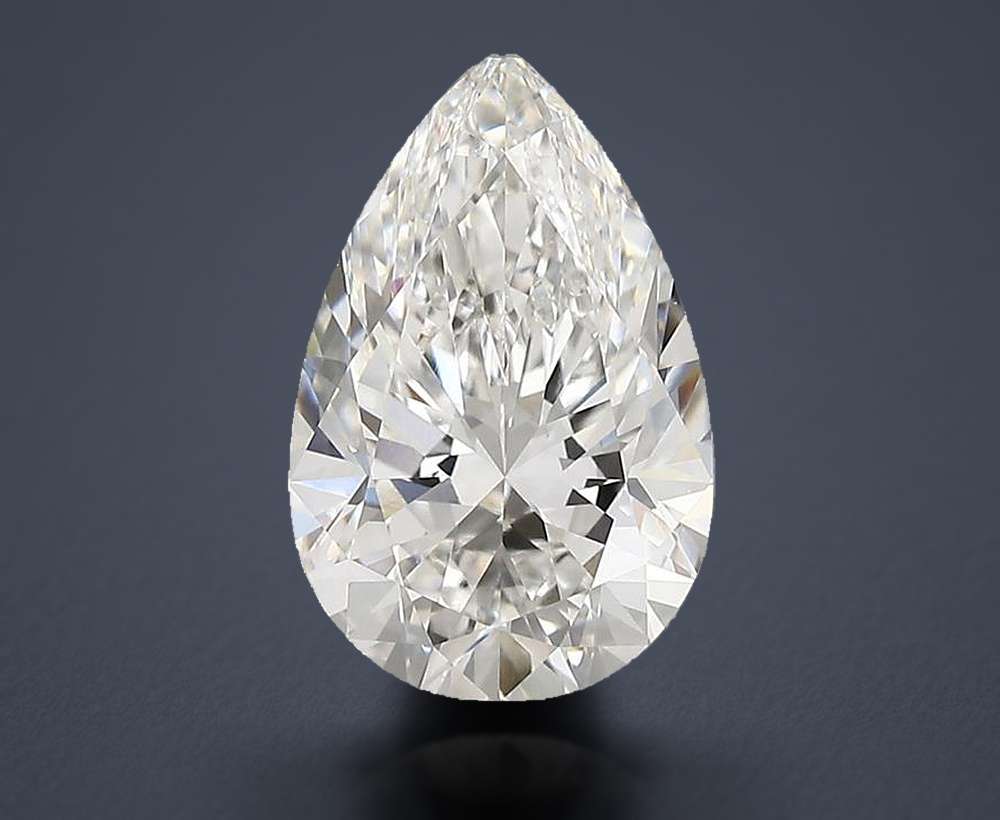 3.08 Carat Pear Lab Diamond