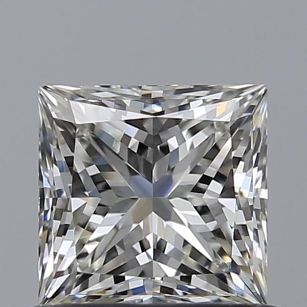 0.72ct J VVS2 Rare Carat Ideal Cut Princess Diamond