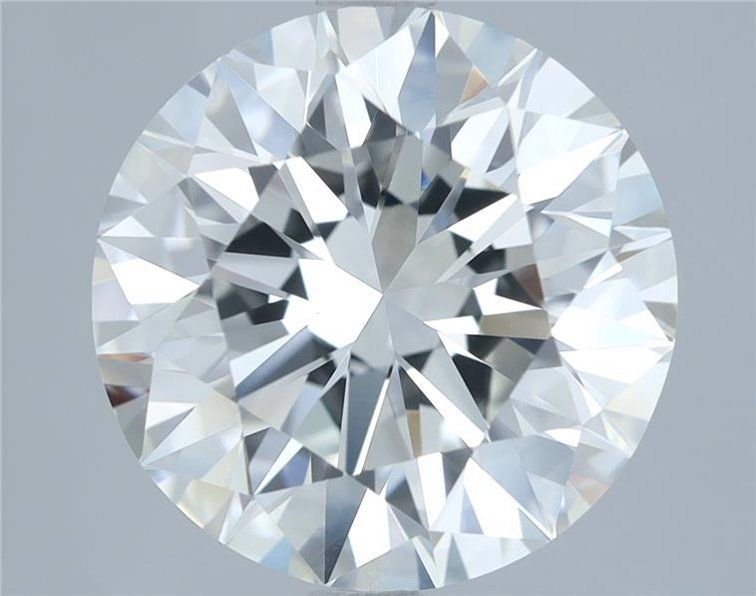 4.13ct G VVS1 Rare Carat Ideal Cut Round Diamond