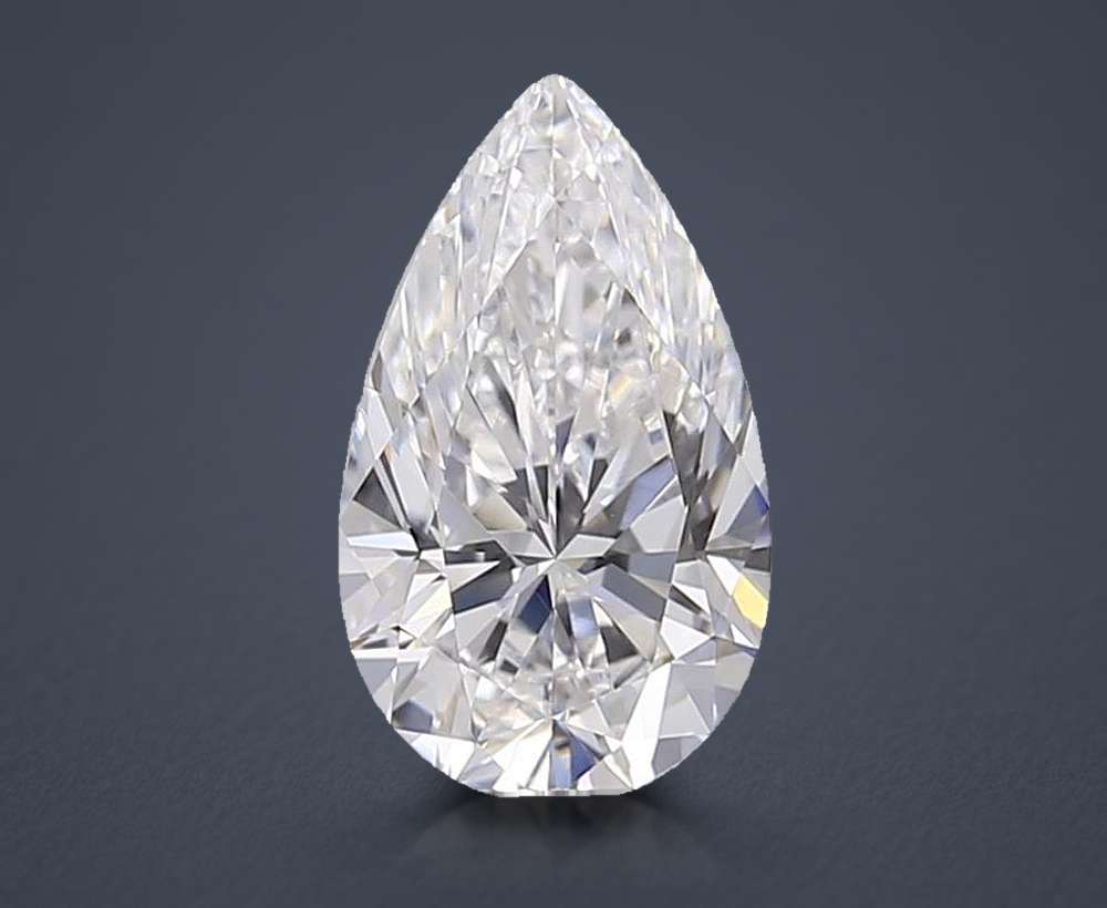 0.80 Carat Pear Lab Diamond