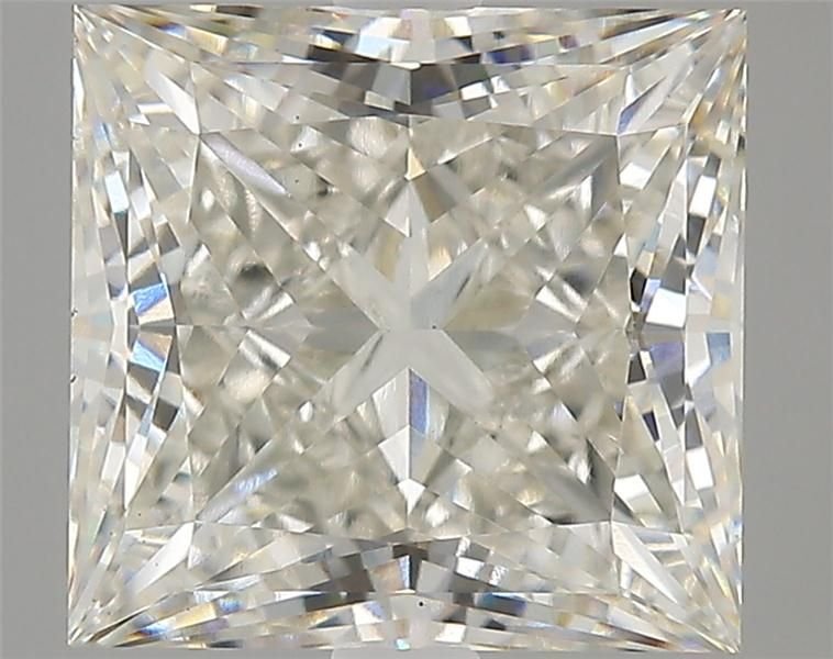 4.24ct H VS1 Rare Carat Ideal Cut Princess Lab Grown Diamond