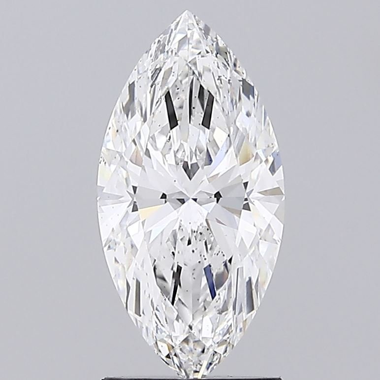 1.63ct F SI1 Rare Carat Ideal Cut Marquise Lab Grown Diamond