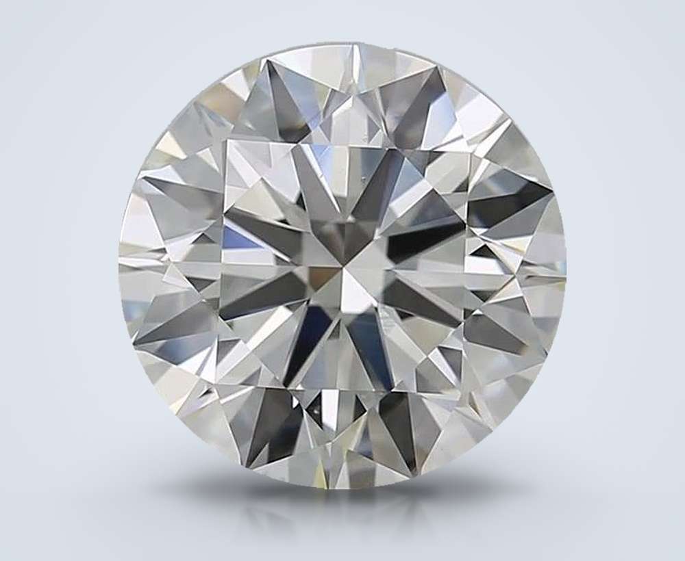 7.01 Carat Round Natural Diamond