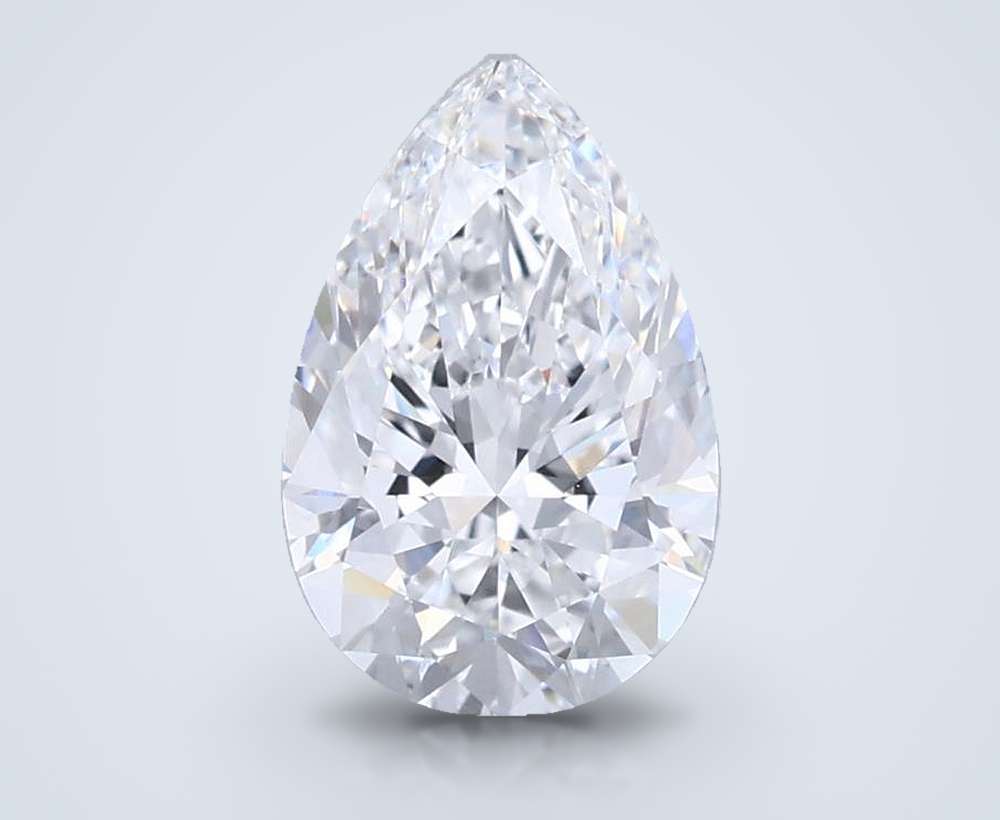 1.33 Carat Pear Lab Diamond