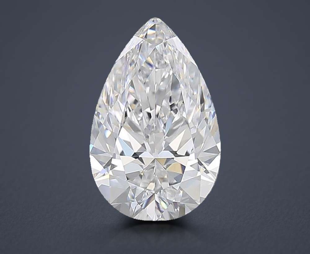 2.03 Carat Pear Natural Diamond
