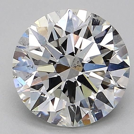 2.16ct F SI2 Rare Carat Ideal Cut Round Diamond