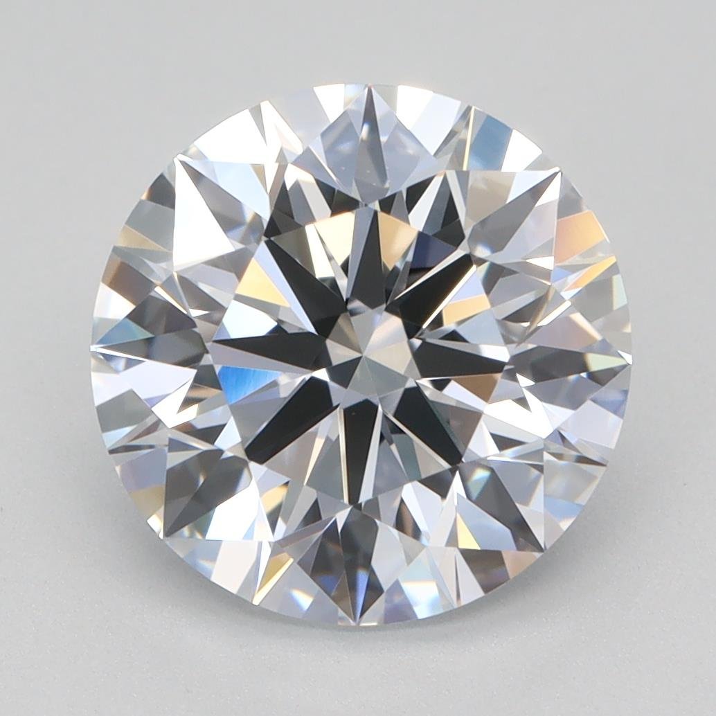 2.50ct F IF Rare Carat Ideal Cut Round Lab Grown Diamond