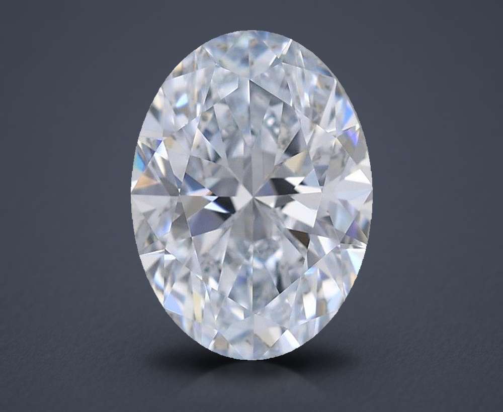 1.02 Carat Oval Lab Diamond
