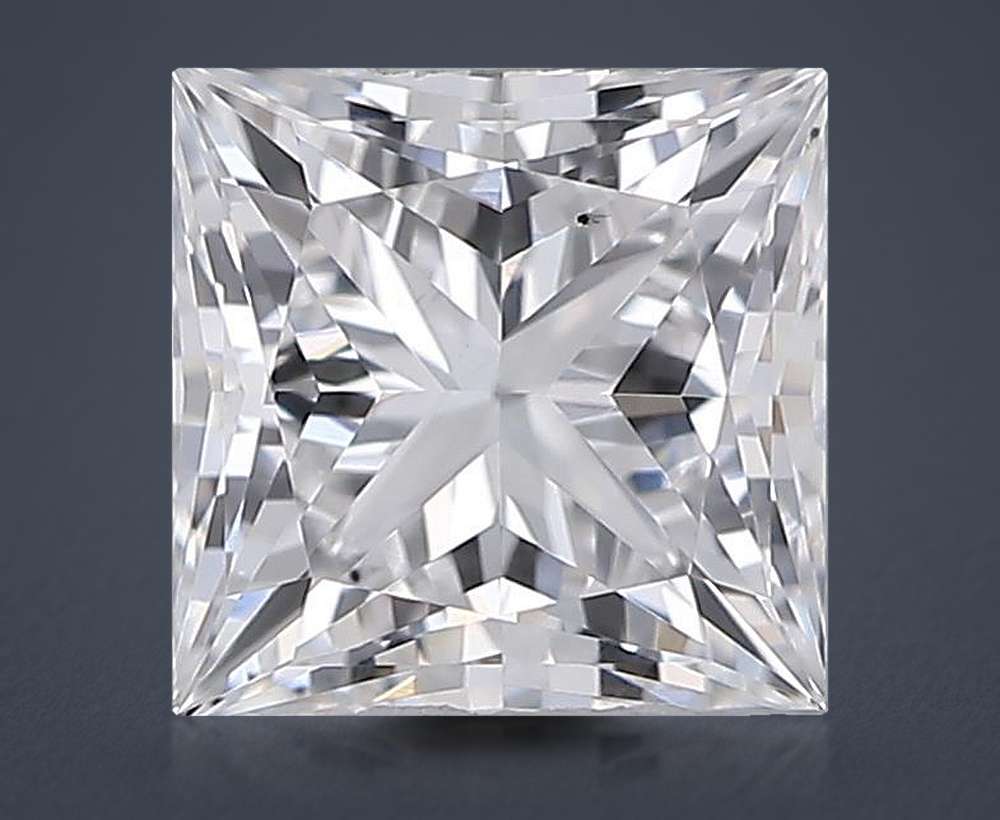 0.54 Carat Princess Lab Diamond