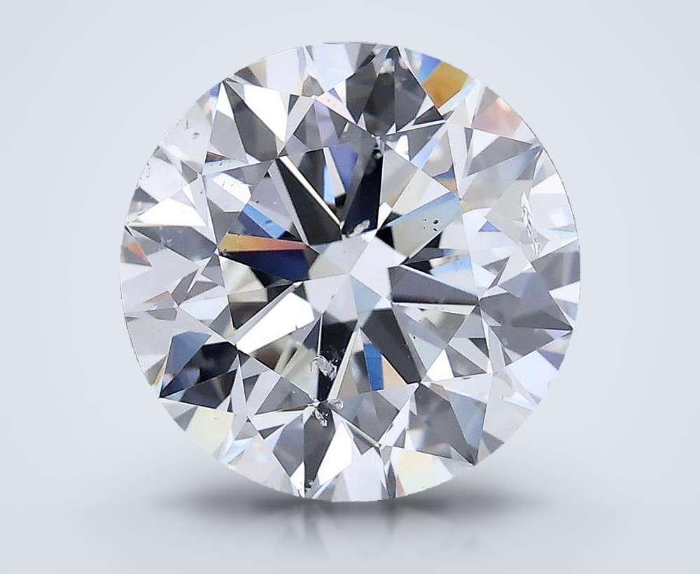 4.01 Carat Round Natural Diamond